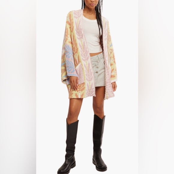 FREE PEOPLE Sweaters - FREE PEOPLE MALLORCA CARDI